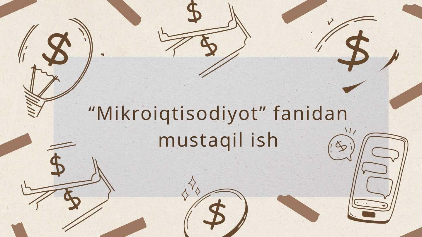 Sotuvchi daromadini talab elastikligiga ko’ra tahlil qilish