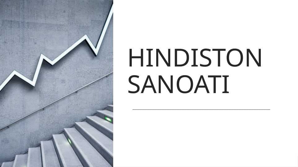 Hindiston sanoati