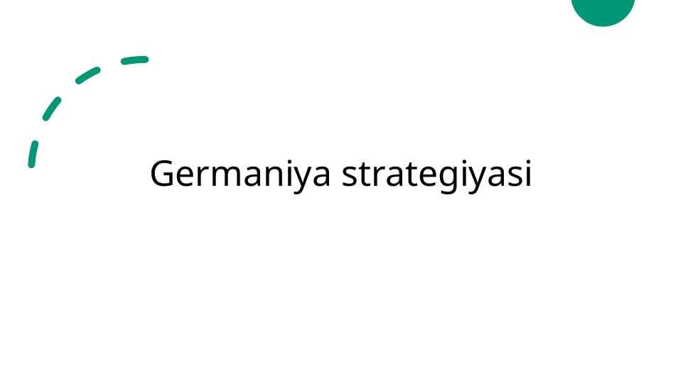 Germaniya strategiyasi