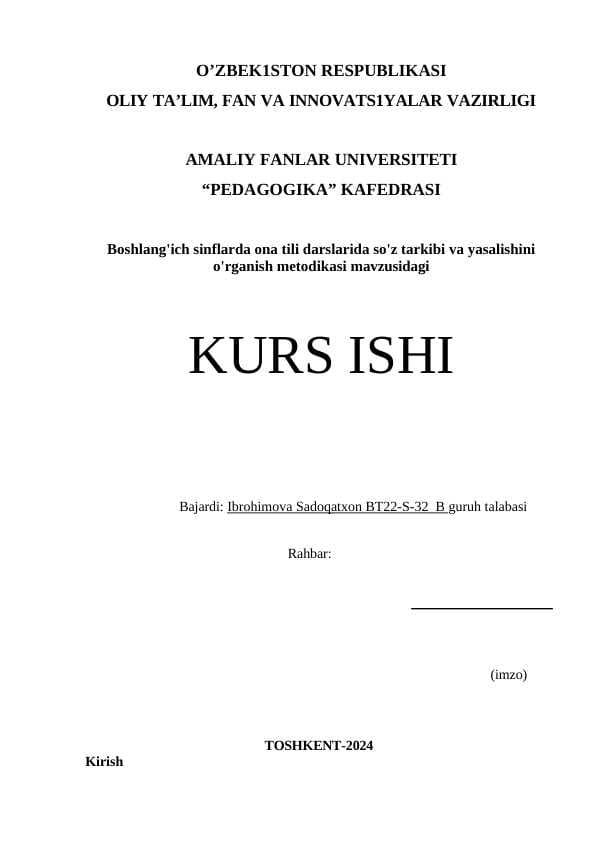 Orfografiya qoidalari ustida ishlash texnikasi