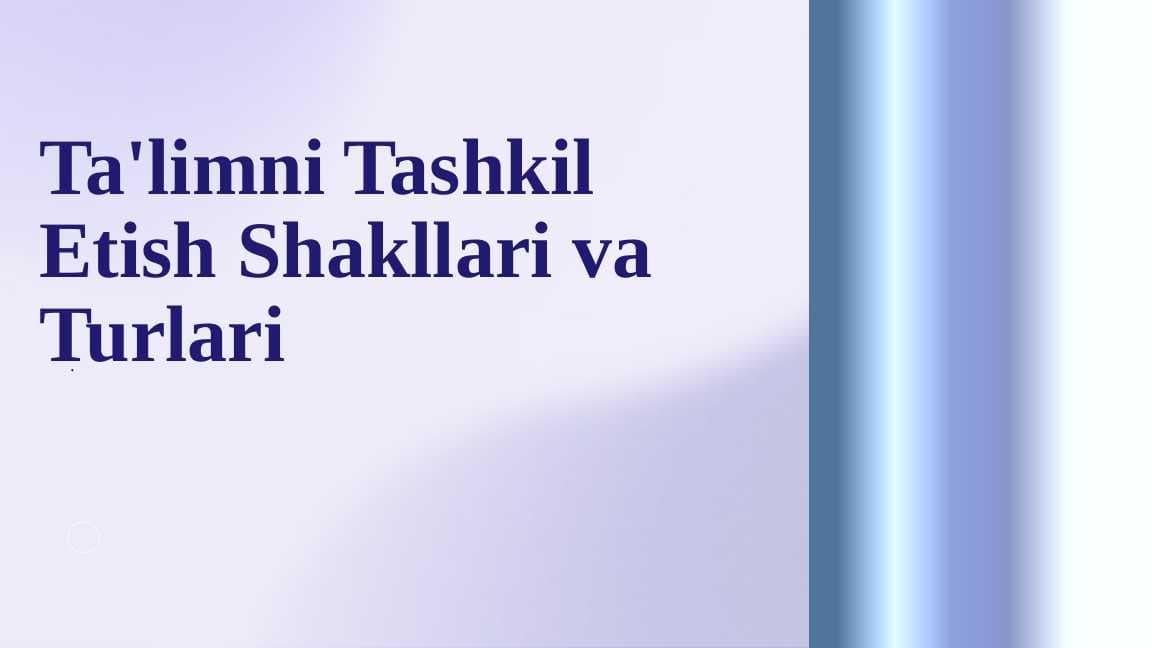 O`QUVCHILARNING BILIM, KO`NIKMA VA MALAKALARINI TASHXIS ETISH