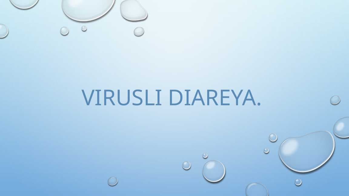 Virusli diareya.
