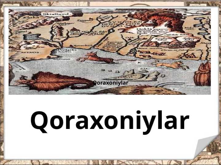 Qoraxoniylar