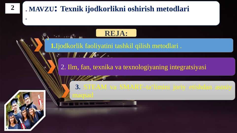Texnik ijodkorlikni oshirish metodlari