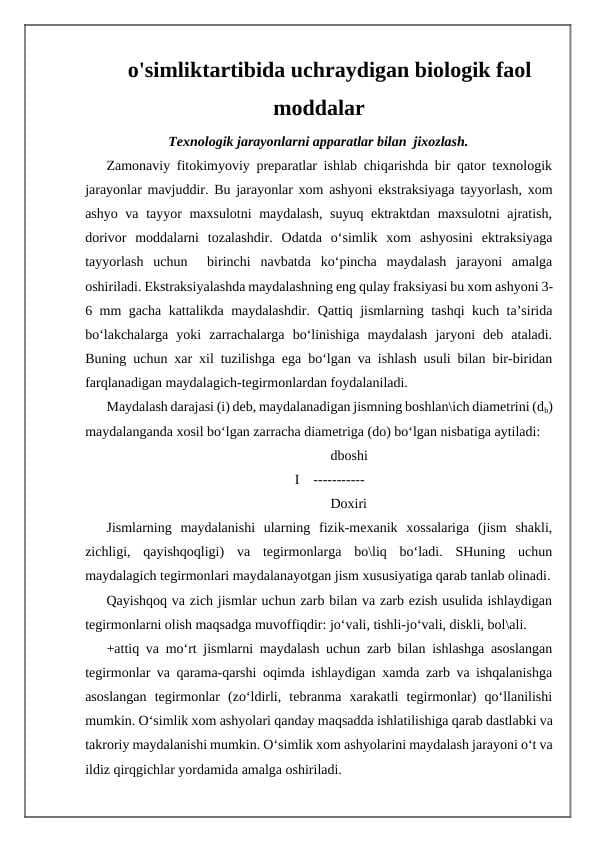 o'simliktartibida uchraydigan biologik faol moddalar.docx