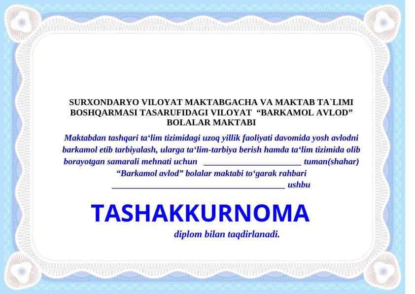 FAXRIY YORLIQ