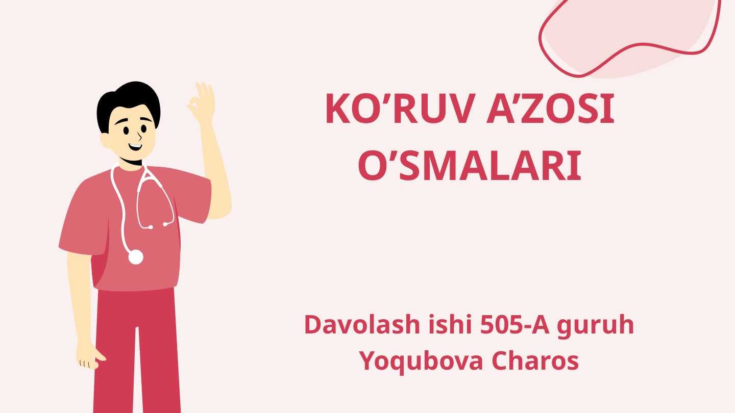Ko'ruv a'zosi o'smalari