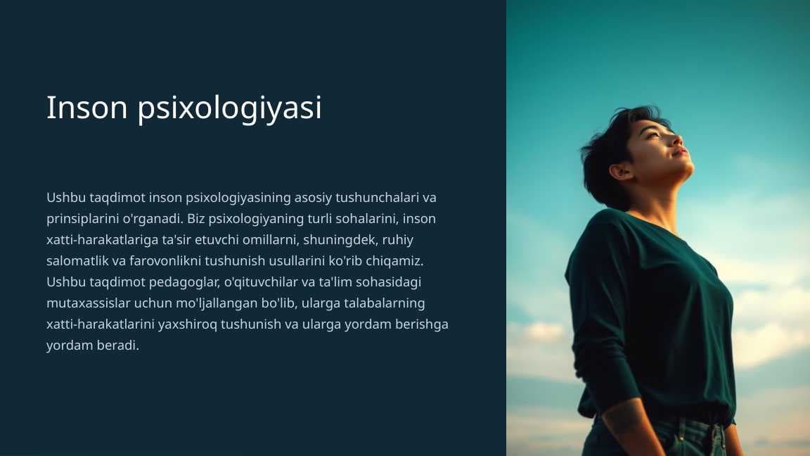 Inson psixologiyasi