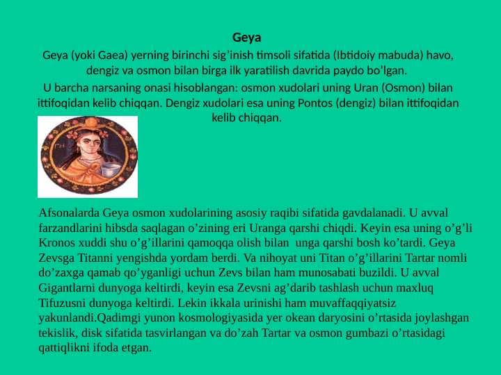 Qadimgi yunon dinlari va xudolari