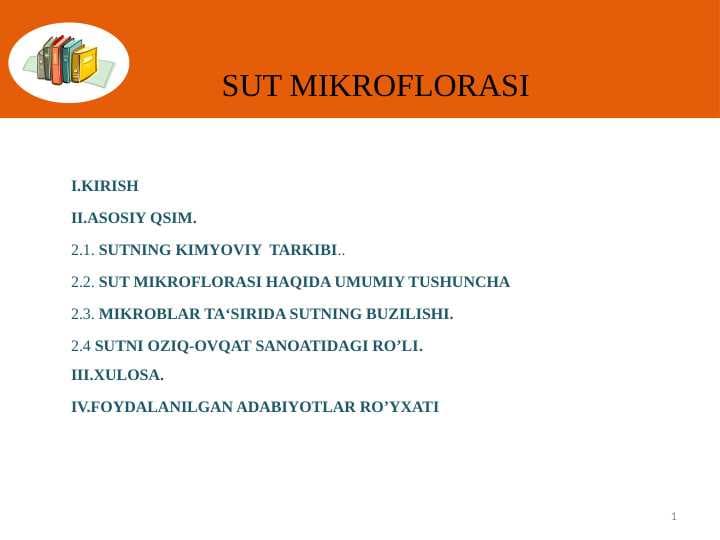 SUT MIKROFLORASI