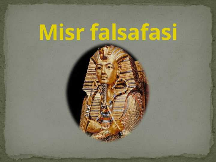 misr dini