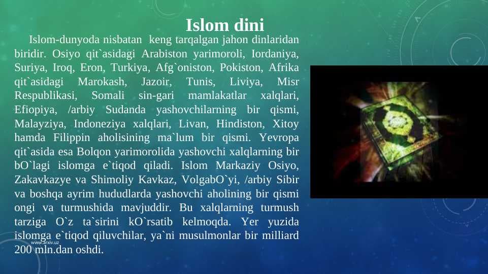 Dunyo dinlari