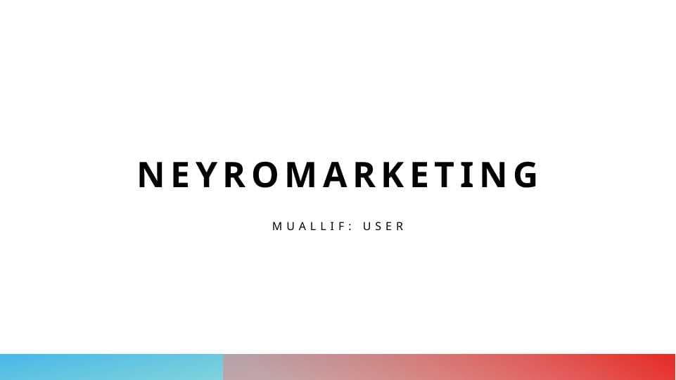Neyromarketing