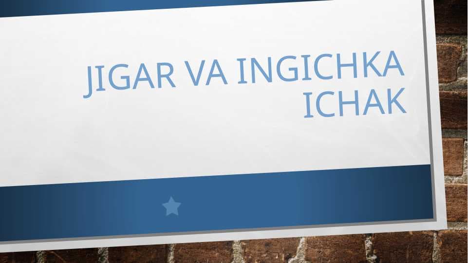 Jigar va ingichka ichak