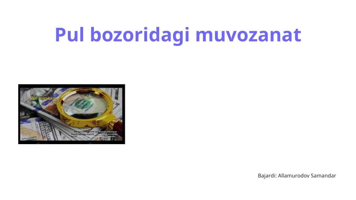 Pul va bank ppt