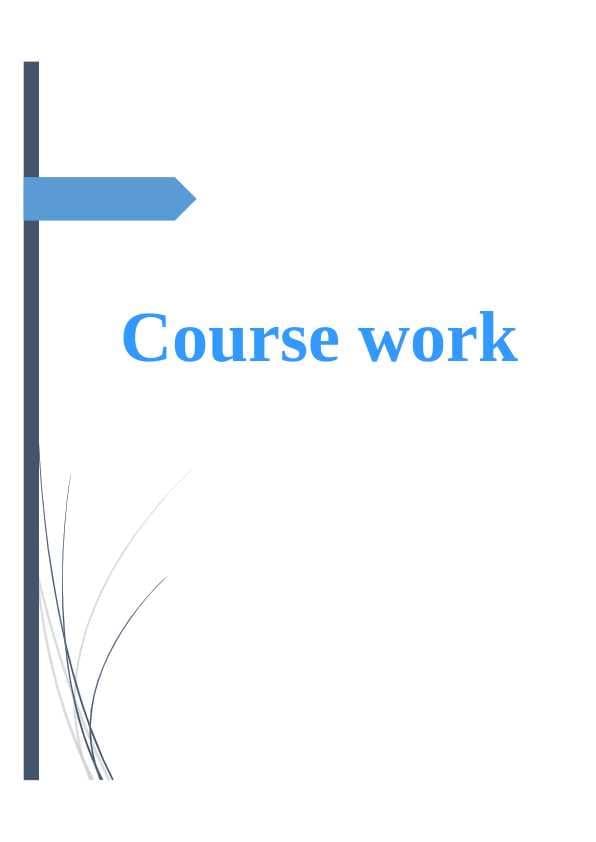 The structure of an  essay course work