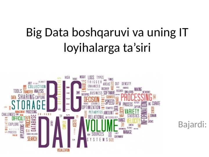 loyihani boshqarish ppt