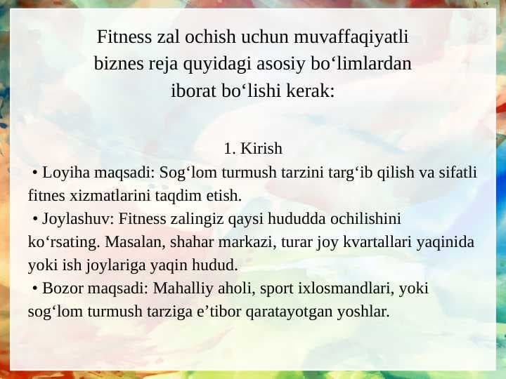 fitnes zal