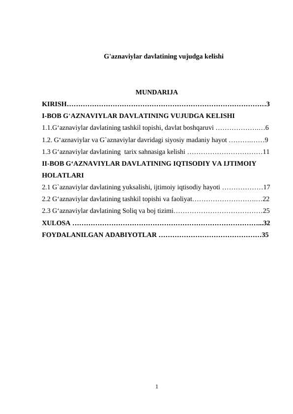 G'aznaviylar davlatining vujudga kelishi