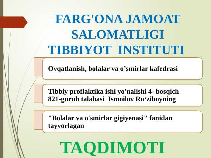 Maktab internatlarni oʻquv binolariga qoʻyiladigan gigiyenik talablar