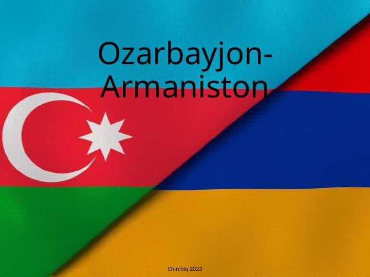 Armaniston-Ozarbayjon munosabatlari