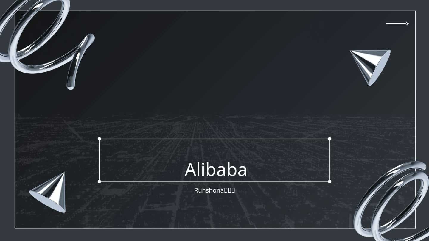 Alibaba.Alibaba biznes modeli va strategiyalari