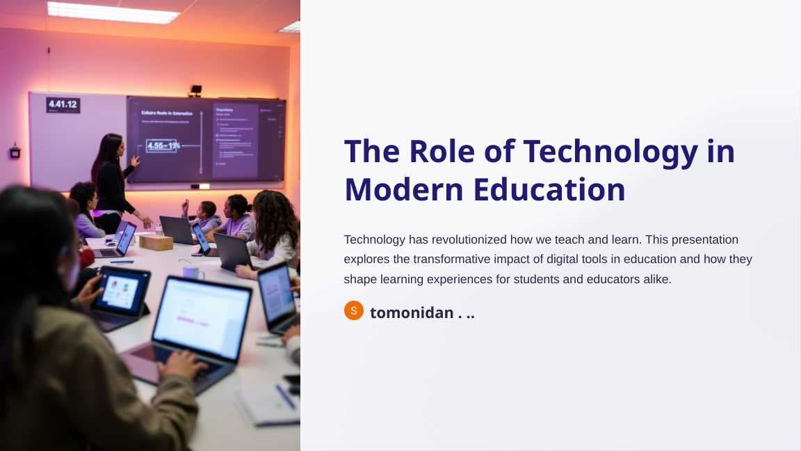 The Role of Technology in Modern Education