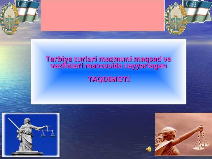 Tarbiya turlari mazmuni maqsad va vazifalari