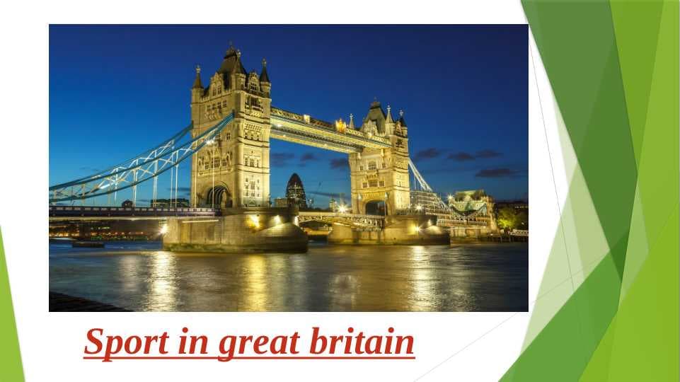 Sport in great britain