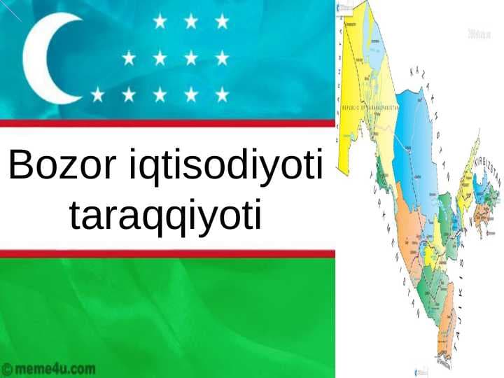 Bozor iqtisodiyoti taraqqiyoti