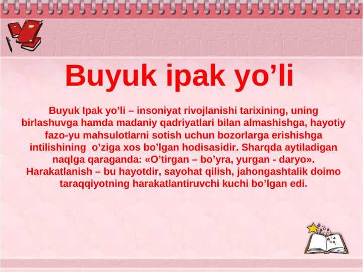 Buyuk ipak yo’li