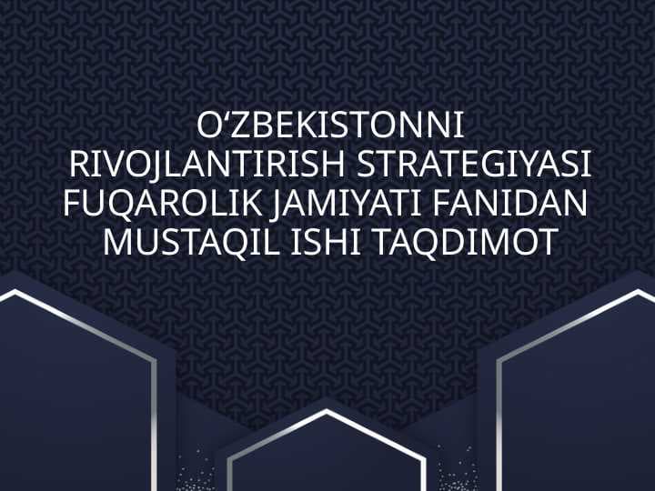 Ijtimoiy sohadagi islohotlarni chuqurlashtirish