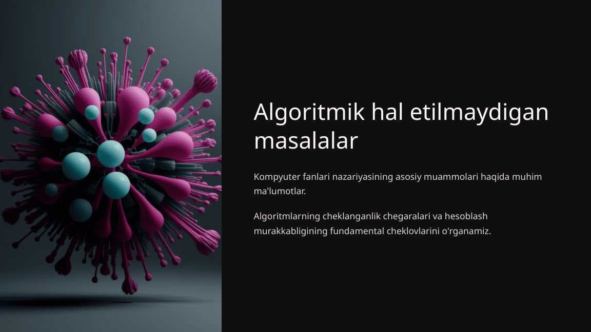 Algoritmik hal etilmaydigan masalalar