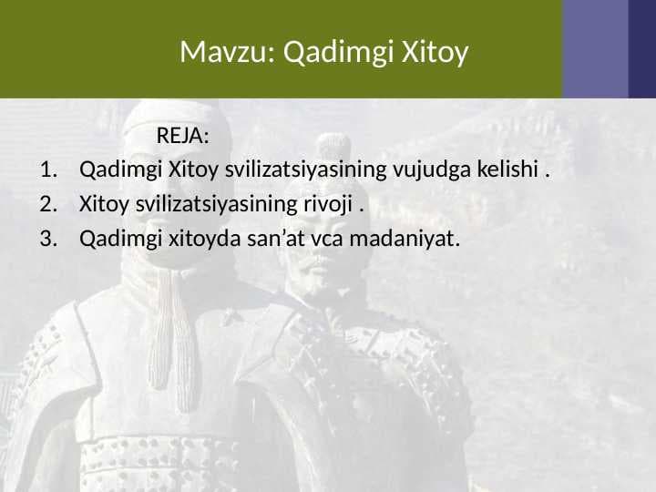 Qadimgi Xitoy