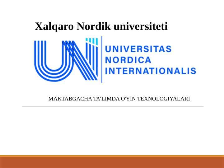 MTTlarda nutqiy o'yin mashqlari