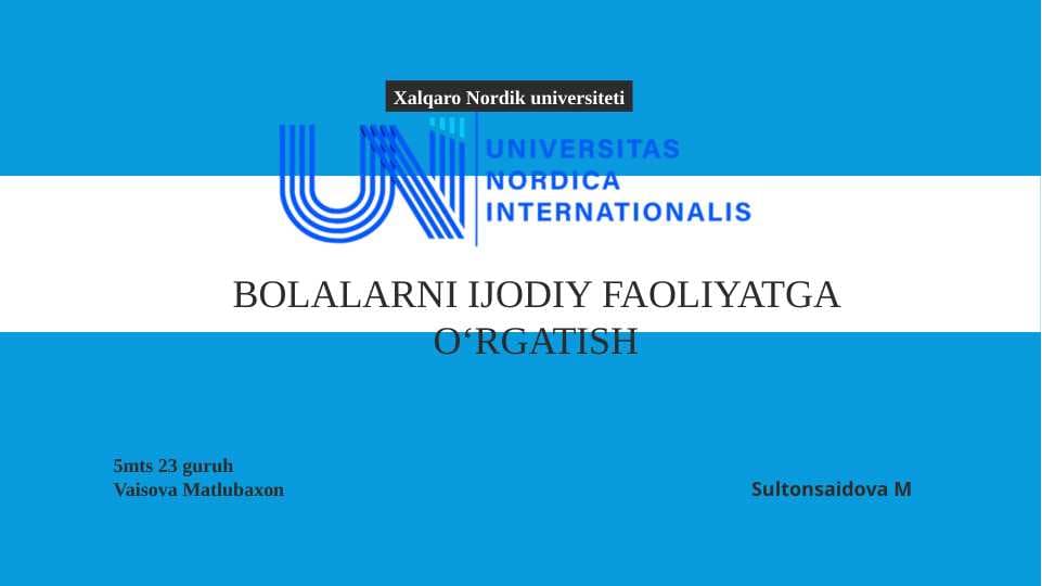 Maktabgacha yoshdagi bolalarning dunyo qarashini shakllantirishda tasviriy faoliyatning ahamiyati