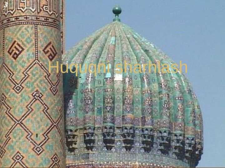 Huquqni sharhlash