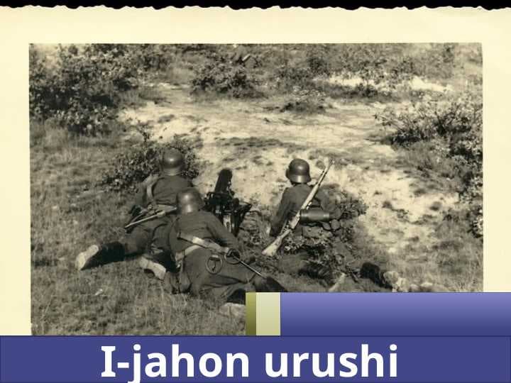 I-jahon urushi