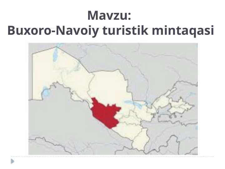 Buxoro-Navoiy turistik mintaqasi