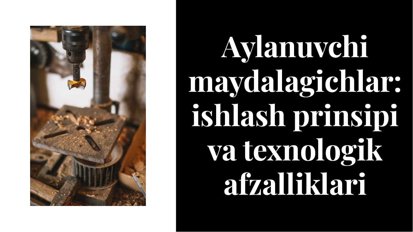 Aylanuvchi maydalagichlar ishlash prinsipi va texnologik afzalliklari