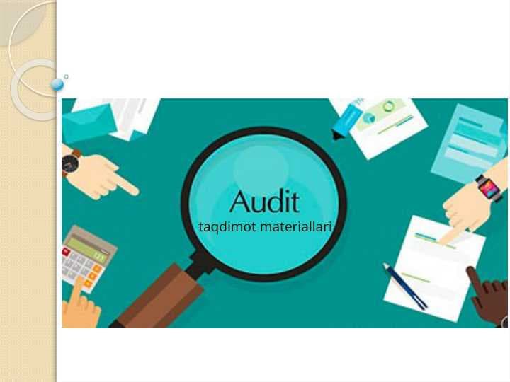 AUDITGA KIRISH. AUDITNING NORMATIV-HUQUQIY ASOSLARI