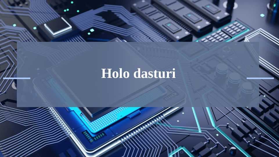 Holo dasturi