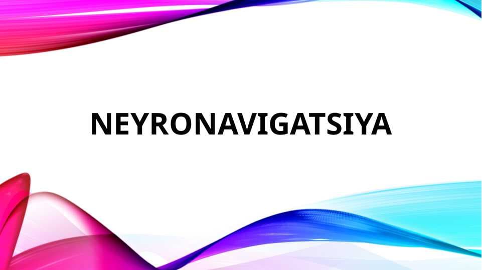 NEYRONAVIGATSIYA