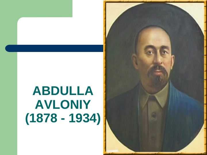 ABDULLA   AVLONIY