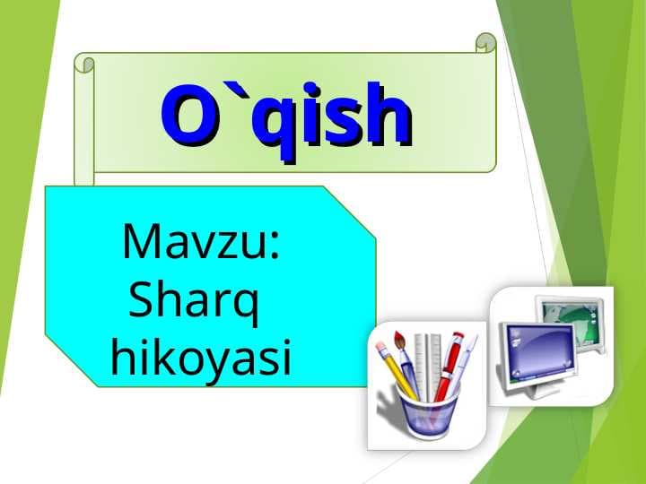 Sharq  hikoyasi