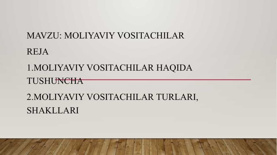 Moliyaviy vositachilar
