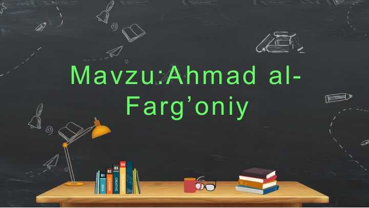 Ahmad al-Farg’oniy