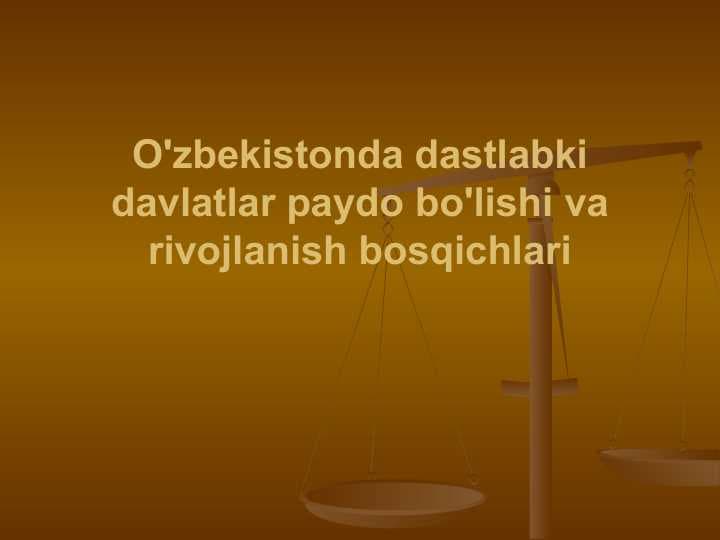 Avesto O’zbekiston tarixi bo’yicha eng muhim manba