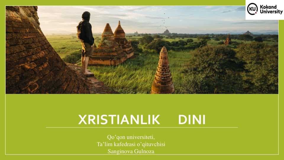 XRISTIANLIK DINI