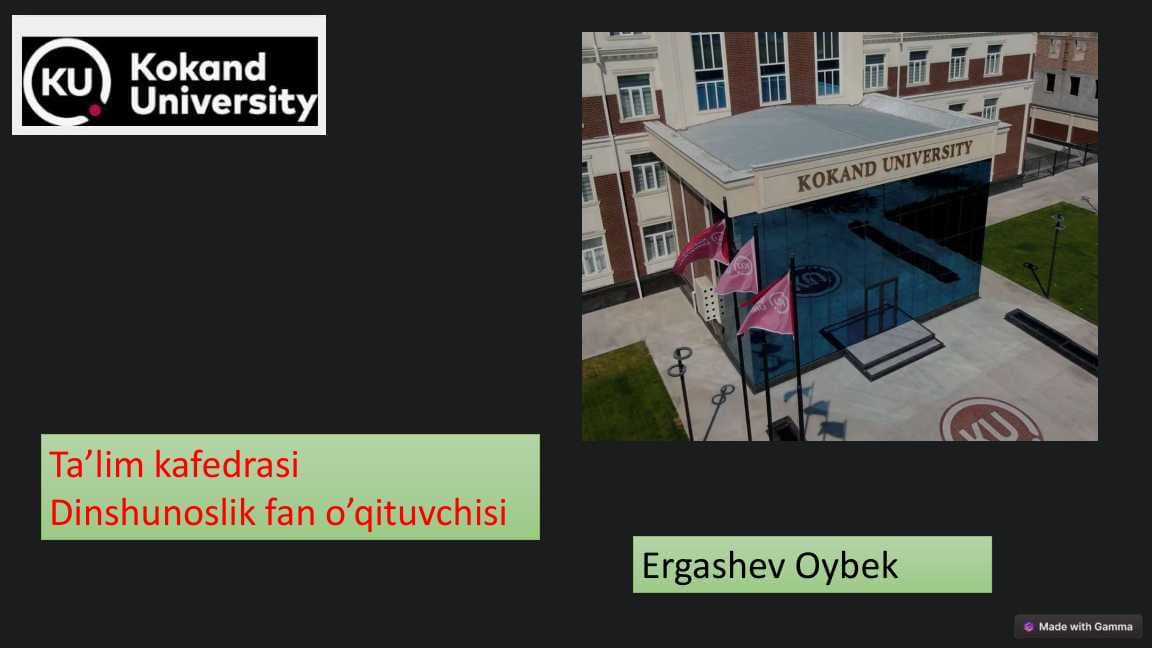 Islom dini tarixi va mohiyati